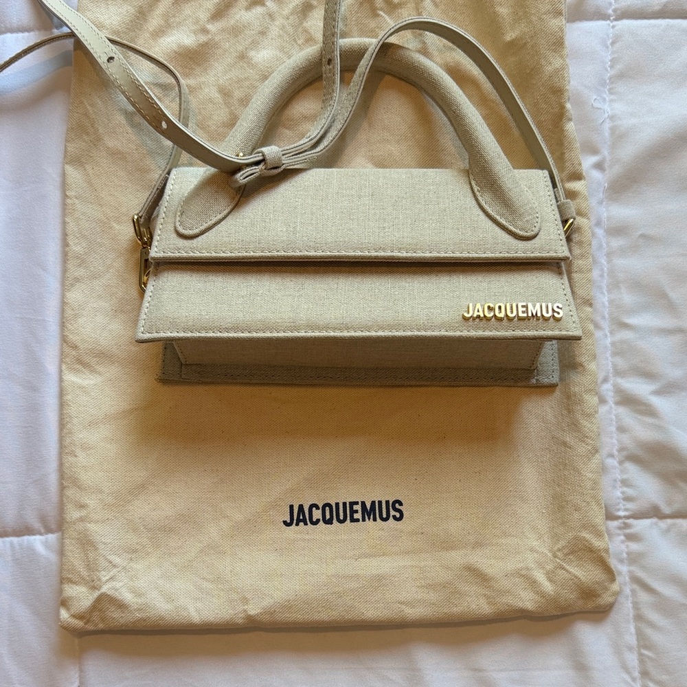 Jacquemus Cream Mini Bag like new 💯 authentic